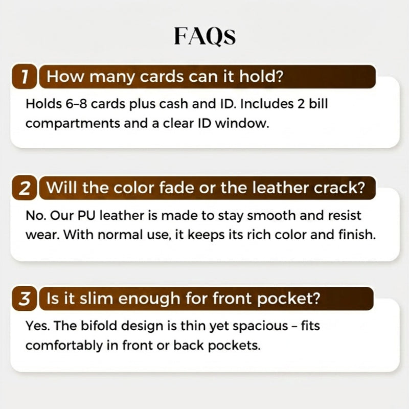 ⏳Time-Limited Special⏰Minimalist RFID Blocking Leather Wallet for Men – Ultra-Thin, Genuine Top-Layer Cowhide, Short Design for Everyday Carry