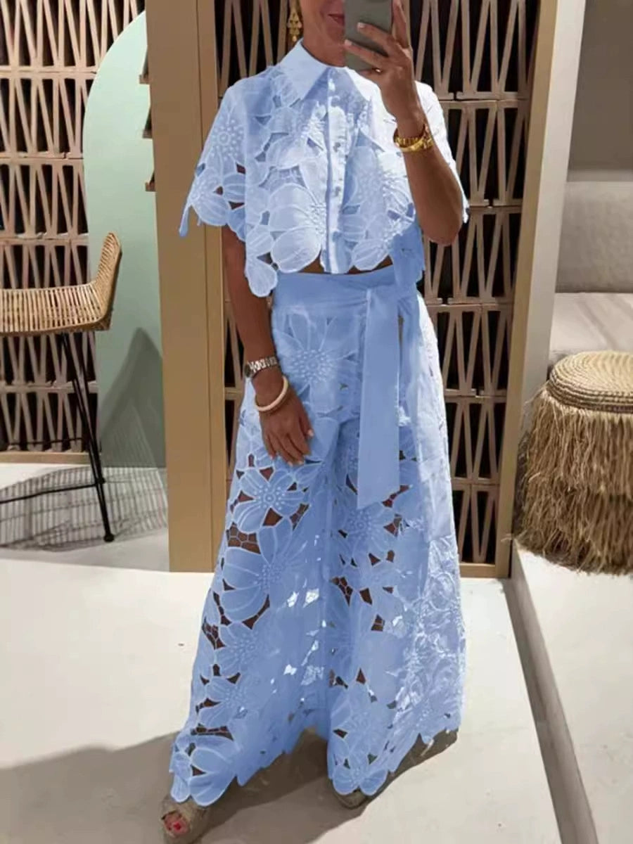 Elira Lace Co-Ord Set