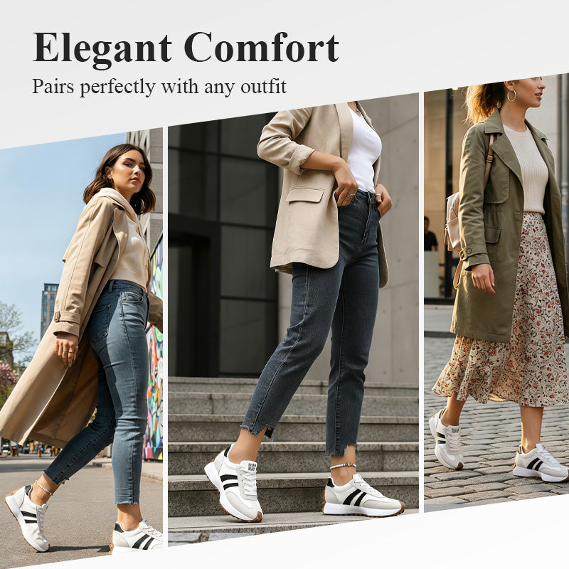 ⏳Time-Limited Special⏰Women's Casual Non-Slip Chunky Sneakers – Cushioned Insole, Breathable Mesh & Trendy Look ✨