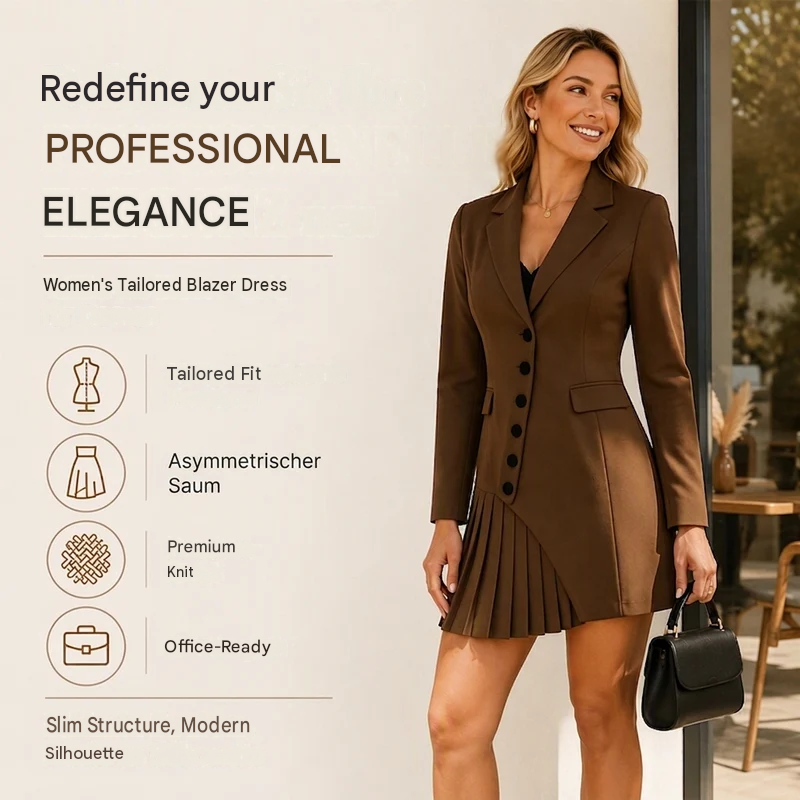 Elegant Blazer Dress for Women