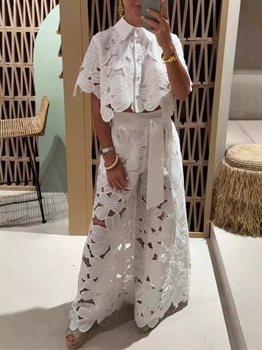 Elira Lace Co-Ord Set