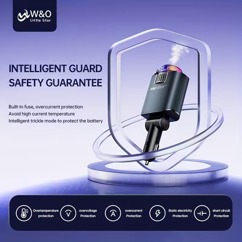 Three-In-One Multifunctional Car Charger, Perfume Machine, Starry Sky Ceiling Light