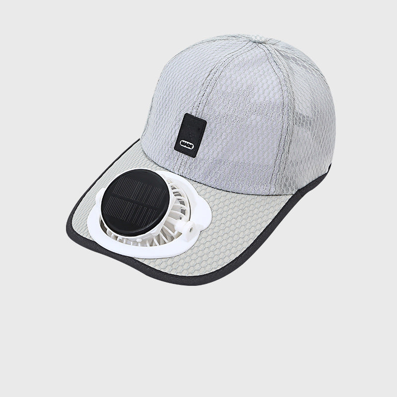 🏆🌞Summer heat subsidy limited time SALE🎉🍃Breathable Baseball Cap with Solar Fan