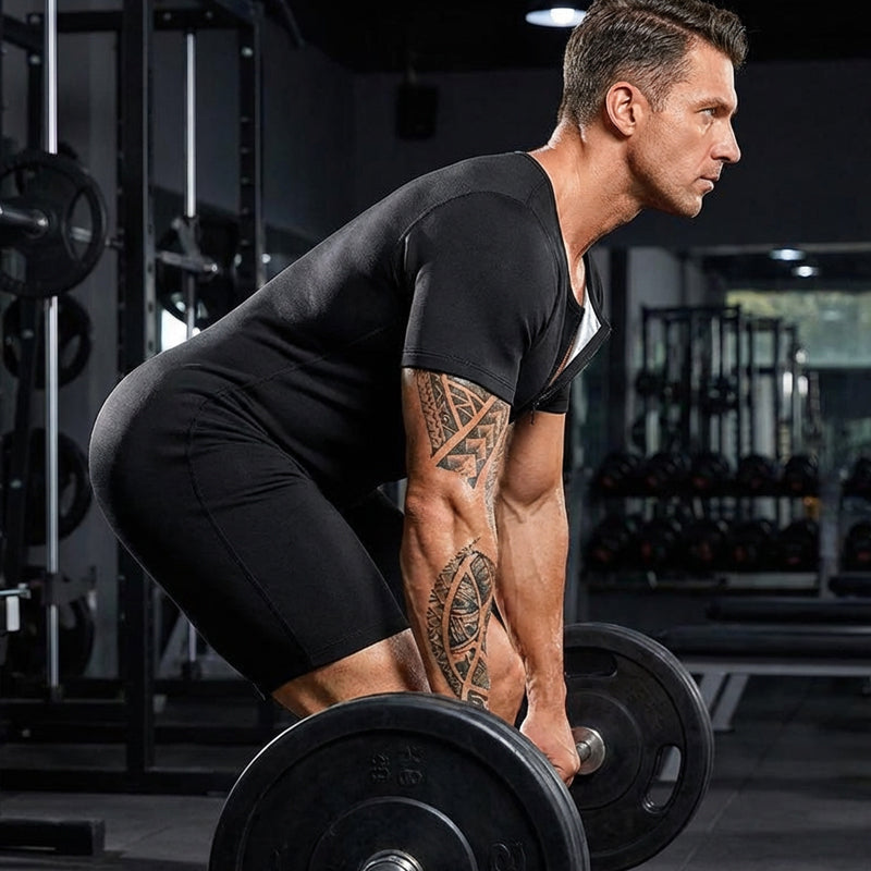 Men's Full Body Sauna Jumpsuit