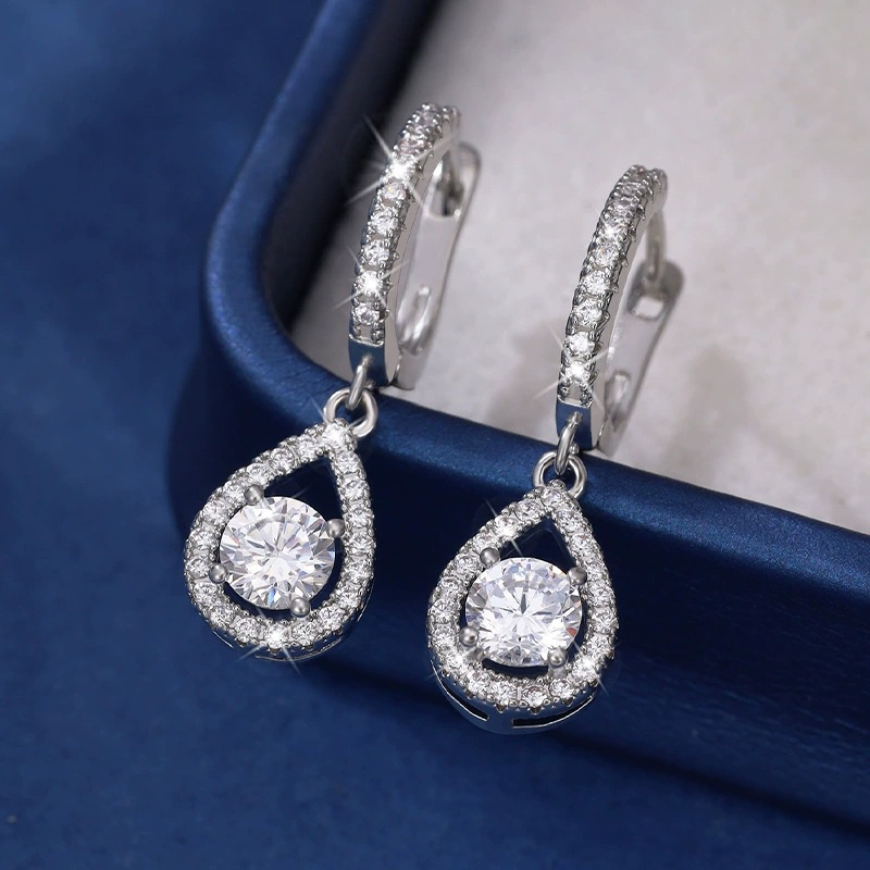⏳Time-Limited Special⏰Elegant Teardrop Dangle Hoop Earrings