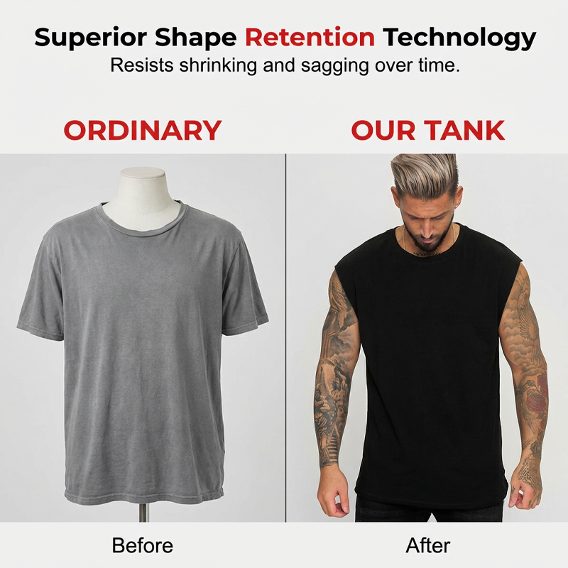 Men's Sleeveless Workout Tank Top