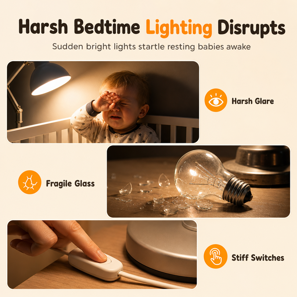 ⚽ Rechargeable Soccer Night Lights✨ – Eye-Caring Silicone Tap Lamp | Soft Glow, Cute Design | Perfect Nursery Lamp for Kids' Bedroom.