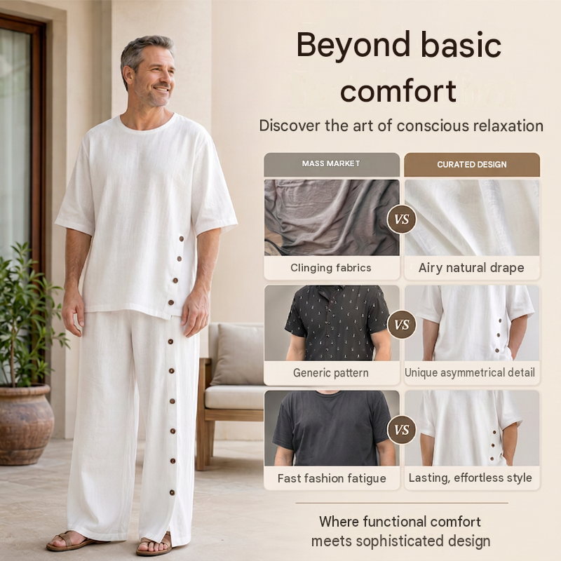 👔 50% Off | Polished style without the styling stress – Men's 2-piece set