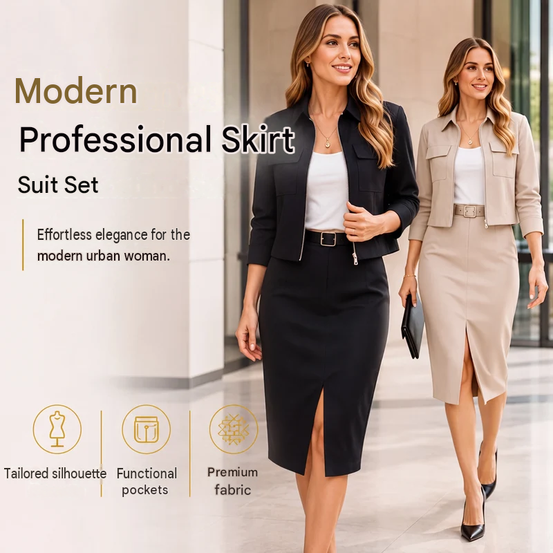 🔥Free Shipping🔥Women's Two-Piece Skirt Set